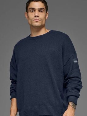 ALO Yoga Wool Cashmere New Class Crewneck Sweater